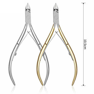 Coupe-ongles de précision de luxe de haute qualité, portable, en acier inoxydable robuste, ouverture large pour les ongles épais - Product Image 1