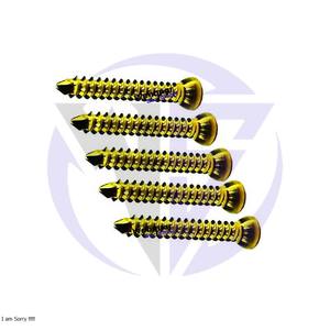 Fijación de fracturas 5 uds 1,5mm titanio Stardrive tornillos corticales cirugía ósea implantes quirúrgicos ortopédicos veterinarios para mascotas - Product Image 1
