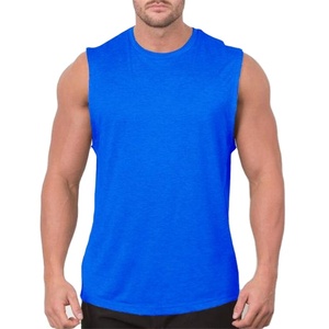 Débardeurs personnalisés pour hommes 2026 – Style urbain ODM, polyester/coton de haute qualité, séchage rapide, col en V, taille/couleur personnalisables - Product Image 1