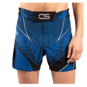 2024 Shorts MMA pour hommes les plus vendus Conception personnalisée Spandex et polyester Vêtements d'arts martiaux en stock avec service OEM disponible - Product Image 1