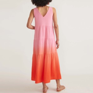 Robe Débardeur Décontractée pour Femme – Couleur Unie, Fermetures Éclair, 100 % Coton Léger et Fluide pour l'Été et la Plage - Product Image 5