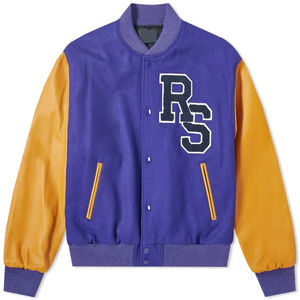 Chaqueta Varsity para Hombre 2025, Estilo Letterman de Béisbol, Frente de Lona, Poliéster y Algodón, Abrigo de Invierno - Product Image 2