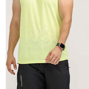 Débardeur décontracté en maille respirante surdimensionnée pour homme, dernière conception, service OEM, haute qualité, 100 % coton, prix bas - Product Image 6