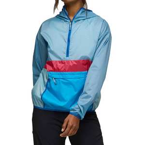 แจ็คเก็ตกลางแจ้งมีฮู้ดกันน้ำน้ำหนักเบาสำหรับผู้หญิงเสื้อกันลมปรับขนาดได้ใหม่2025 - Product Image 1