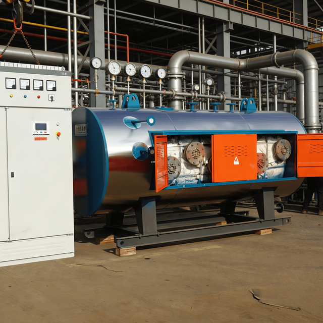 0.5Ton to 4Ton Large Electric Heating Steam Boiler Horizontal Industrial Electric Steam Boiler for Feed Sterilization Plant
