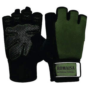 High Quality Breathable Polyester Half-Finger Gym <b>Gloves</b> <b>for</b> Men and <b>Women</b> <b>for</b> Weight Lifting Workout and Sports Training - Product Image 4