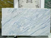Dalles de marbre bleu cristal en gros pour comptoirs de cuisine, meubles-lavabos de salle de bain et revêtements muraux