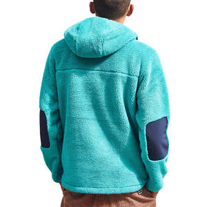 Sweats à capuche personnalisés Nouveau modèle Hommes 100% coton Sherpa Fleece Sweats à capuche d'hiver avec broderie Prix raisonnable Service OEM - Product Image 5