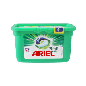 Ariel XL Pack 3-en-1 Pods Nettoyage de longue durée, élimination des taches résistantes et parfum de lin frais - Product Image 1