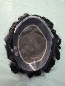 Autrichien Taz Hair Bangladesh Perruque de toupet de cheveux humains mono de qualité supérieure avec corps naturel et styles de vagues profondes Prothesis - Product Image 3