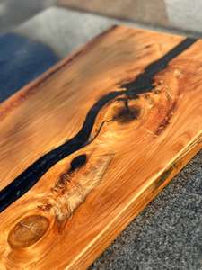 Planche à découper et plateau de service en bois Forme rectangulaire durable 12mm d'épaisseur - Product Image 2