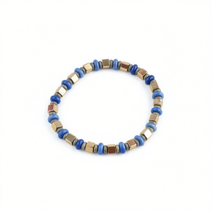 Trendy Boho Style Gold Plated and Stone <b>Beaded</b> <b>Bracelets</b> Resale Appeal Fashion Accessory - Product Image 3