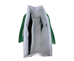 Sac fourre-tout en polyester personnalisé avec poche zippée et doublure intérieure pour promotions ou cadeaux manipulés Type - Product Image 5