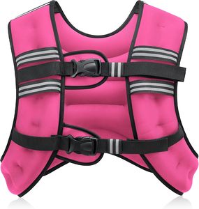 Weighted Vest, 8lb/12lb/16lb/20lb/25lb/30lb Weight Jersey - View #3