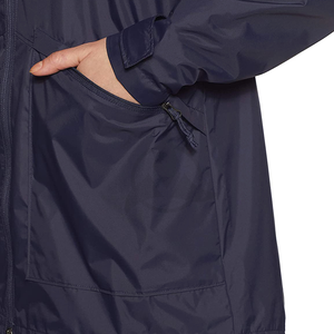 Chaquetas cortavientos informales para mujer, ropa de entrenamiento con cremallera, tamaño largo, hecho a medida, tarifa al por mayor, personalización OEM 2025 - Product Image 5
