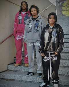 Venta al por mayor de alta calidad 100% algodón cremallera-up Sudadera con capucha para los hombres de impresión de logotipo personalizado antiarrugas moda ropa de calle - Product Image 4