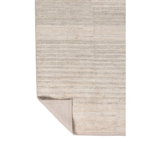 Alfombra Grande de Lana Tejida a Mano Tesoro, Color Marfil, Rectangular, para Entrada, Dormitorio, Hecha a Mano, Hwl-419 - Product Image 5