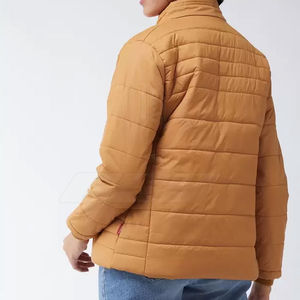 Chaqueta de Invierno para Mujer, Estilo Nuevo, Acolchada, Estampada, Largo Regular, Talla Grande, Transpirable, Impermeable, Reversible, con Cierre de Cremallera - Product Image 4