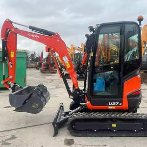 รถขุด Kubota U27-4 ใหม่และมือสอง คุณภาพสูง ราคาโรงงาน รถแทรกเตอร์ขนาดเล็ก Kubota เครื่องยนต์ไฮดรอลิก รถขุด ราคาขายส่ง - Product Image 1