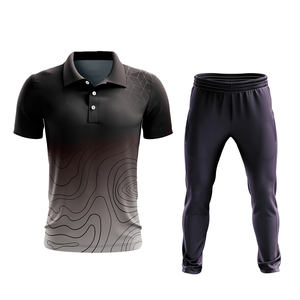 Équipe pratique respirant polyester protection solaire uniforme de cricket entraînement vintage tissu haut de gamme classique unique uniforme de cricket - Product Image 1