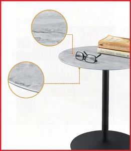 Table basse ronde moderne et écologique en acier inoxydable pour événements, hôtels, îlots de cuisine, salles à manger et salons - Product Image 2