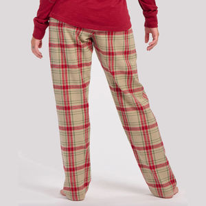 Pijama de cuadros de franela de Reno para mujer, ropa de calle transpirable y cómoda para mujer - Product Image 6