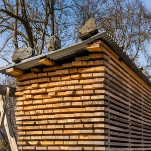 Prix d'usine en gros Poutres en bois Curupay séchées au four résistantes à l'eau et écologiques pour la construction de haute qualité prêtes à l'emploi, d'origine américaine - Product Image 6