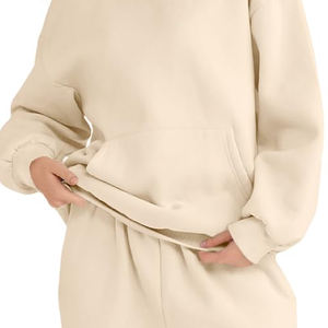 Producto más vendido, sudaderas con capucha extragrandes para mujer, ropa informal, último diseño, Sudadera con capucha extragrande para mujer hecha a medida - Product Image 6