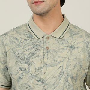 Camisetas Polo de sublimación de ropa de hombre con logotipo personalizado OEM, camisetas Polo de manga corta de secado rápido, tarifa de venta completa - Product Image 6