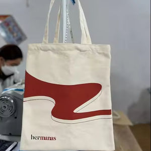High Quality Custom Printed Logo <b>Canvas</b> <b>Tote</b> <b>Bag</b> Multi-Color Price Vietnam Origin for Shopping - Product Image 1