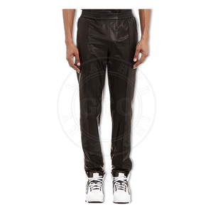 Pantalons en cuir de mouton de qualité supérieure pour hommes, pantalons souples de la meilleure qualité, vente en gros - Product Image 3