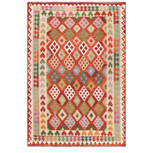Maimana Afghanistan Kilim <b>Rug</b> 298 X 207 cm <b>Area</b> <b>Rugs</b> & <b>Sets</b> - Product Image 1