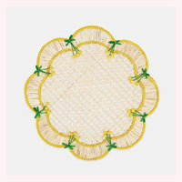 Chemin de table artisanal en raphia et rotin | Décor élégant Boho pour salle à manger, mariages et occasions spéciales