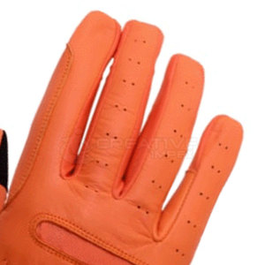 Gants d'équitation d'hiver en cuir durables et personnalisables, forte adhérence, tissu respirant, coupe-vent, imperméable, fermeture à boucle et crochet - Product Image 6