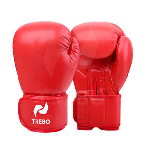 Guantes de boxeo MMA de alta calidad Equipo de entrenamiento personalizable con función de muñeca con cordones Hecho de cuero duradero - Product Image 1