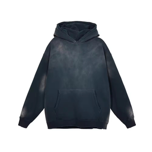 Sweats à capuche délavés à l'acide pour hommes, imprimés, tissu de qualité supérieure, fabriqués au Pakistan - Product Image 2