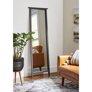 Miroir de portrait élégant avec cadre doré, miroir arqué pleine longueur, direct au prix d'usine - Product Image 3