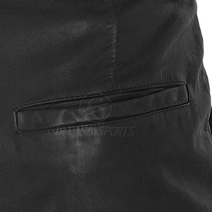 Prix de gros Pantalons en cuir sur mesure pour hommes avec logo personnalisé Design unique Pantalons en cuir - Product Image 6