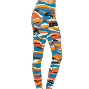 Mallas deportivas sin costuras para mujer de alta calidad, logotipo personalizado, ropa deportiva de cintura alta, entrenamiento de gimnasio, transpirable LICRA/poliéster - Product Image 4