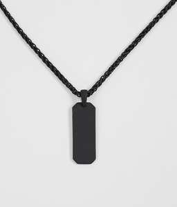 Collier pendentif en acier inoxydable tête de balle pour pendentif commémoratif pour homme avec logo gravé - Product Image 3