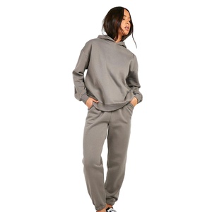 Top Selling Women Plus Size Streetwear <b>Tracksuit</b> Hooded Sweat Set Long Sleeve Sweatshirt Jogger Pants Comfortable Casual - Product Image 1