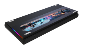 คีย์บอร์ดแล็ปท็อปพร้อมปุ่มอินเทอร์เน็ตแบบมีไฟ LED และการเชื่อมต่อแบบมีสาย USB คีย์บอร์ดแบบมีสายขนาดกะทัดรัด - Product Image 3