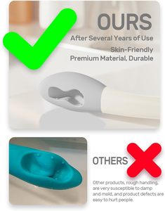 Ausili per l'Igiene Personale con Manico Lungo per Anziani, Donne in Gravidanza, Disabili e Persone in Sovrappeso - Product Image 6