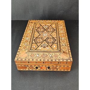 BEST RAMADAN Pafu Ramadan Mubarak Home Decor Islamic Gift Eid Decoration Eid Sign Eid <b>Wooden</b> <b>Crate</b> Gift Boxes - Product Image 6