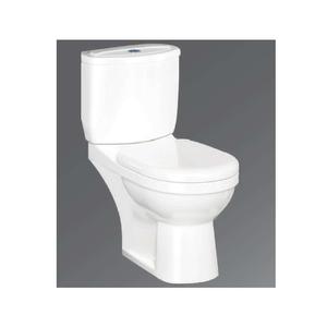 Haute qualité double chasse une pièce placard d'eau salle de bain WC moderne carré P-Trap inspiré céramique marbre couleur exportateur indien - Product Image 1