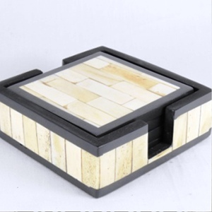 Sous-verres en pierre faits à la main de haute qualité tapis produit de style classique - Product Image 1