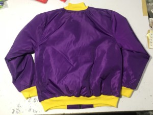 Blouson bomber vintage imperméable à col montant, rembourrage en coton, vente en gros, décontracté d'hiver, denim délavé, technique, grande taille - Product Image 4