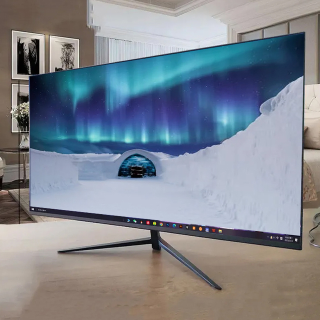 ZWLCD OEM 24 Inch Gaming LED Monitor 144Hz 1ms Response IPS Panel 130% SRGB 2K 4K DP 178 Viewing Angle