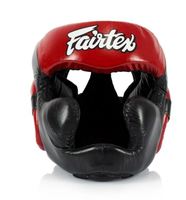 Casque de sécurité en cuir de haute qualité Fairtex, double protection durable, pour la boxe, le MMA, le sparring, le kickboxing, le Muay Thai, les sports