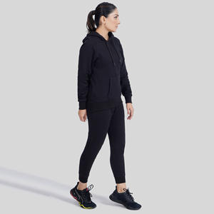 Chándal de entrenamiento para mujer, ropa para correr, superventas, precio barato al por mayor, chándal de mujer en color rojo y negro - Product Image 4